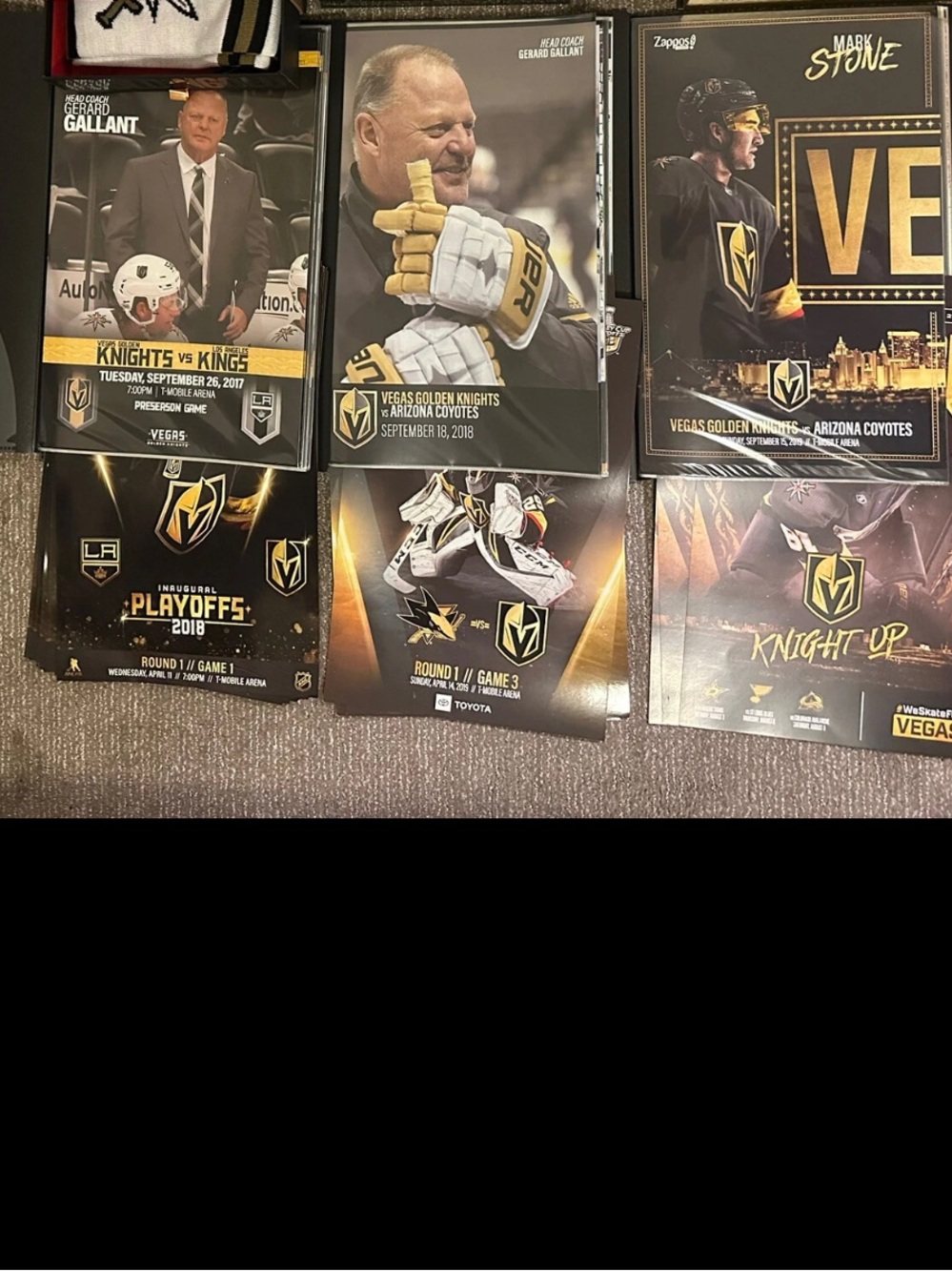 VGK Poster Set (Season 1,2&3) preseason, regular and playoffs from every game.